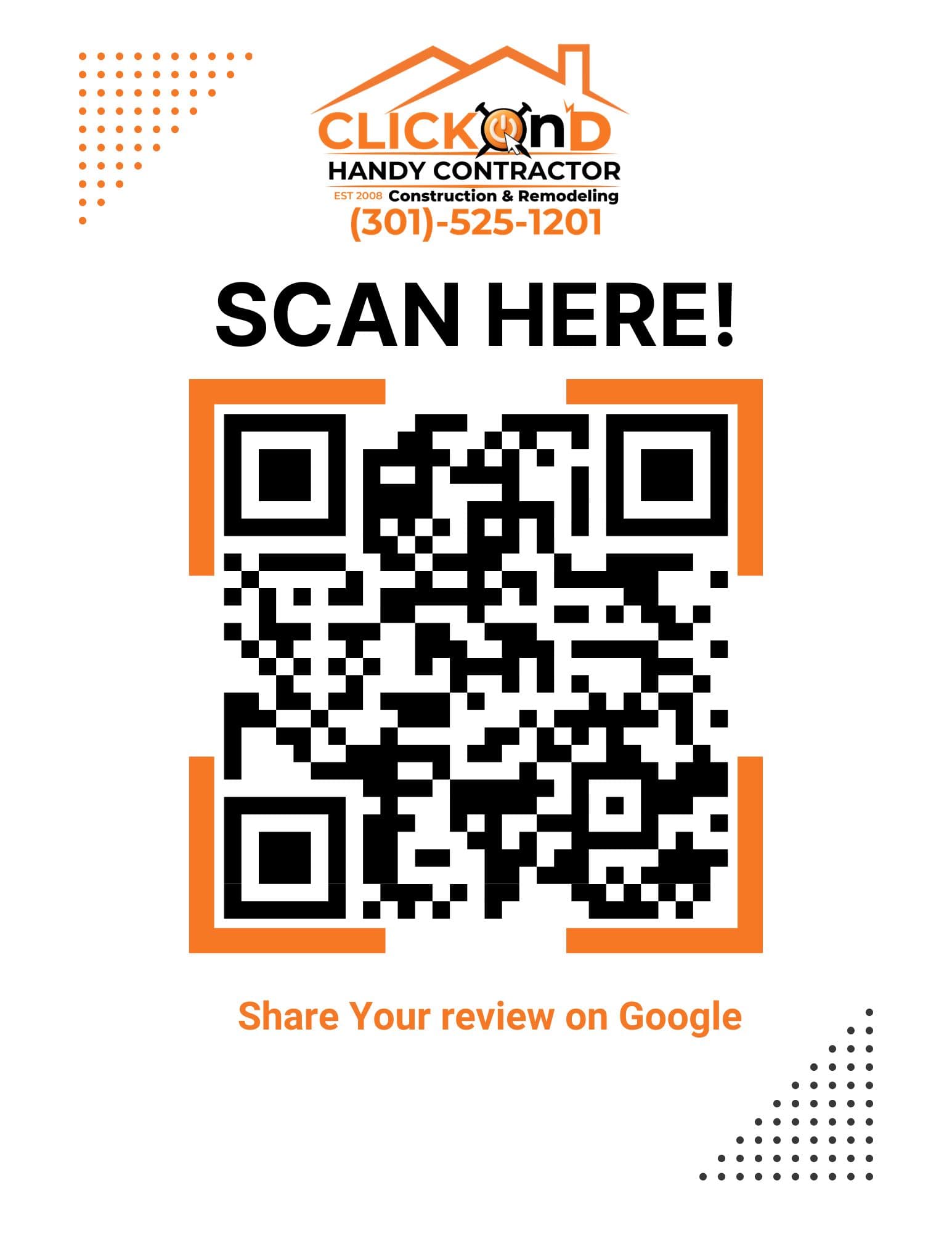 Scan to view our HomeAdvisor profile